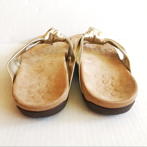Vionic Pippa Supportive Sandals Champagne Gold 7 - Picture 5 of 10